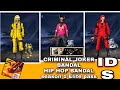Free Fire Top 3 IDs CRIMINALS JOKER BANDAL HIP HOP BANDAL And season 1 Elite pass Video