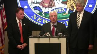 Bergen County Police Department Police Merger Discussion - Press Conference