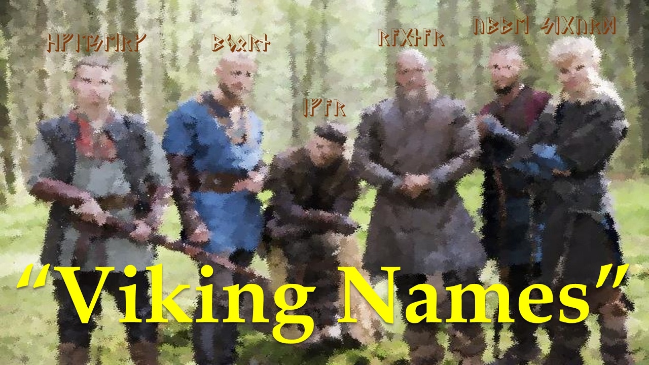 Viking Nicknames Medievalists Net