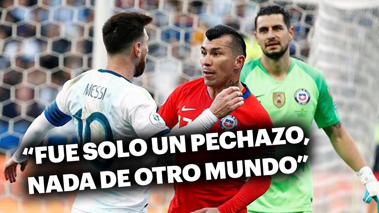 Medel, de acuerdo con Messi: "Alcanzaba con una amarilla para cada uno"