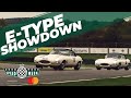 Incredible Jaguar E-type series 1 track battle | Goodwood SpeedWeek