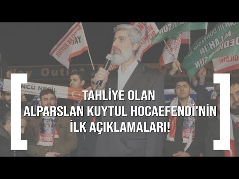 24 Ocak'ta Tahliye Olan Alparslan Kuytul Hocaefendi'nin Bolu Tesislerinde Yaptığı İlk Konuşma