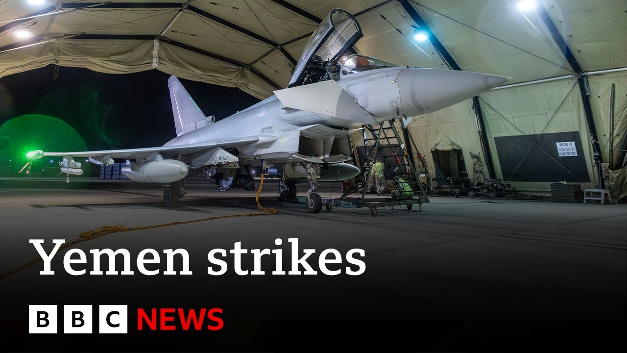 Houthis vow retaliation after US and UK strike 16 sites in Yemen – BBC News