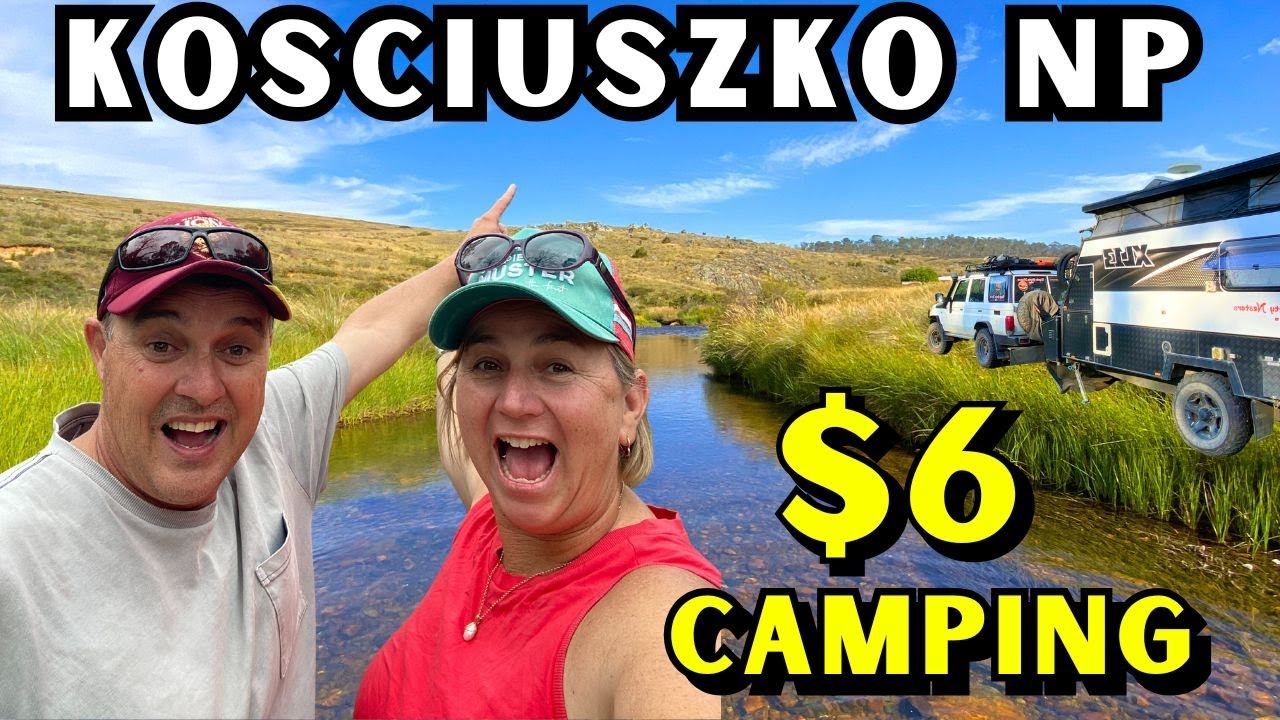 Кемпинг за 6 долларов в национальном парке Костюшко | Приключения в высокогорье с голубыми водоемами