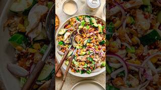 Chicken Crispy Rice Salad | Easy 40-Minute Dinner Recipe / Hrustljava solata s piščancem in rižem