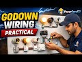 ⚡ Godown Wiring Practical | Complete ITI Electrician Practical Step by Step (Hindi)