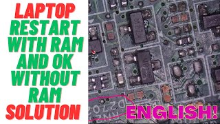 DELL Laptop Restart with RAM and ok Without RAM solution and Light Blinking Problem in English |dv14