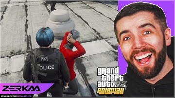 Making My FIRST ARREST In GTA 5 RP!