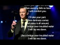 Russell Watson ~Bridge Over Troubled Water ~Lyrics