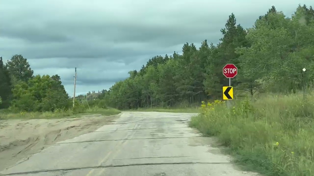 Rosebud Sioux Reservation SD “the river road. BIA 5, Spring Creek to Ghost Hawk Park. 