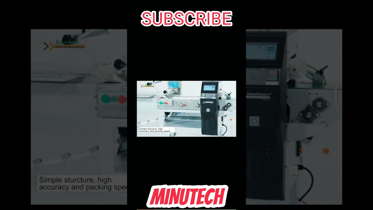 BISCUIT / WAFER / COOKIE / BREAD / CAKE / FOOD FULL SERVO AUTOMATIC FLOW PACKAGING MACHINE 