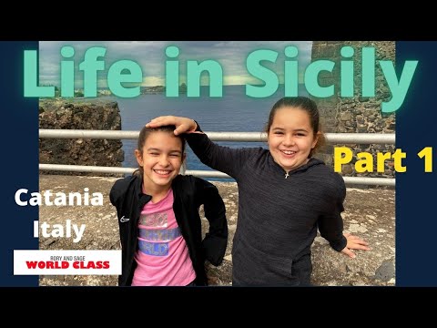 East Sicily Vlog 2021|Catania Area|Aci Castello|Siracusa|Travel Italy|Rory and Sage World Class Ep48