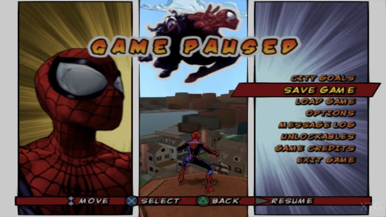 Ultimate Spider-Man - PS2 Gameplay Full HD