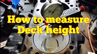 How to Measure Compression/Deck Height For Optimal Quench