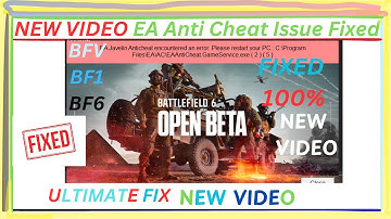 Battlefield 6 Ultimate EA Anti Cheat Issue Fixed #bf2042 #fc24 #fifa #fc25 #bf #bfv #bf1 #bf6