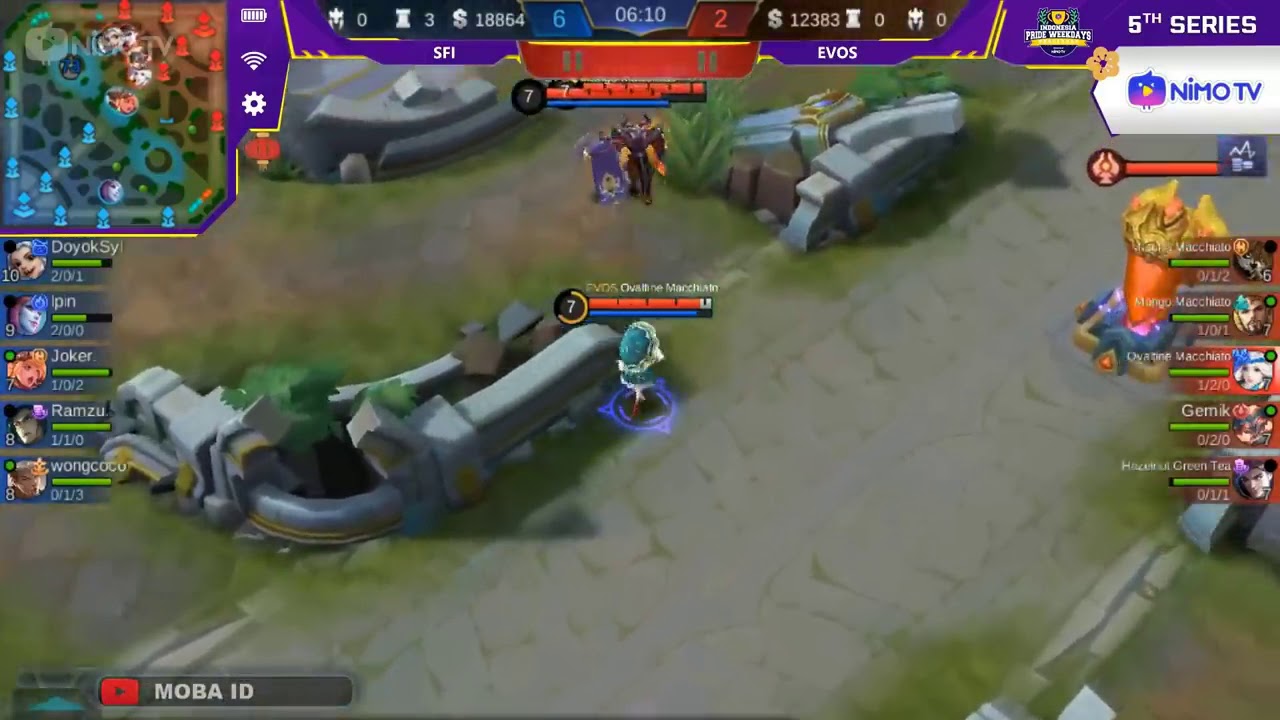 EVOS vs SFI CRITICAL MATCH 1