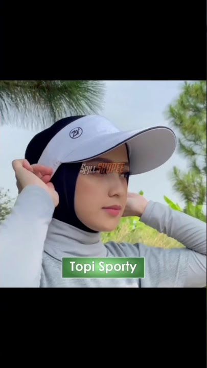 Topi olahraga | topi tenis | topi senam | topi zumba #spillshpee #shorts