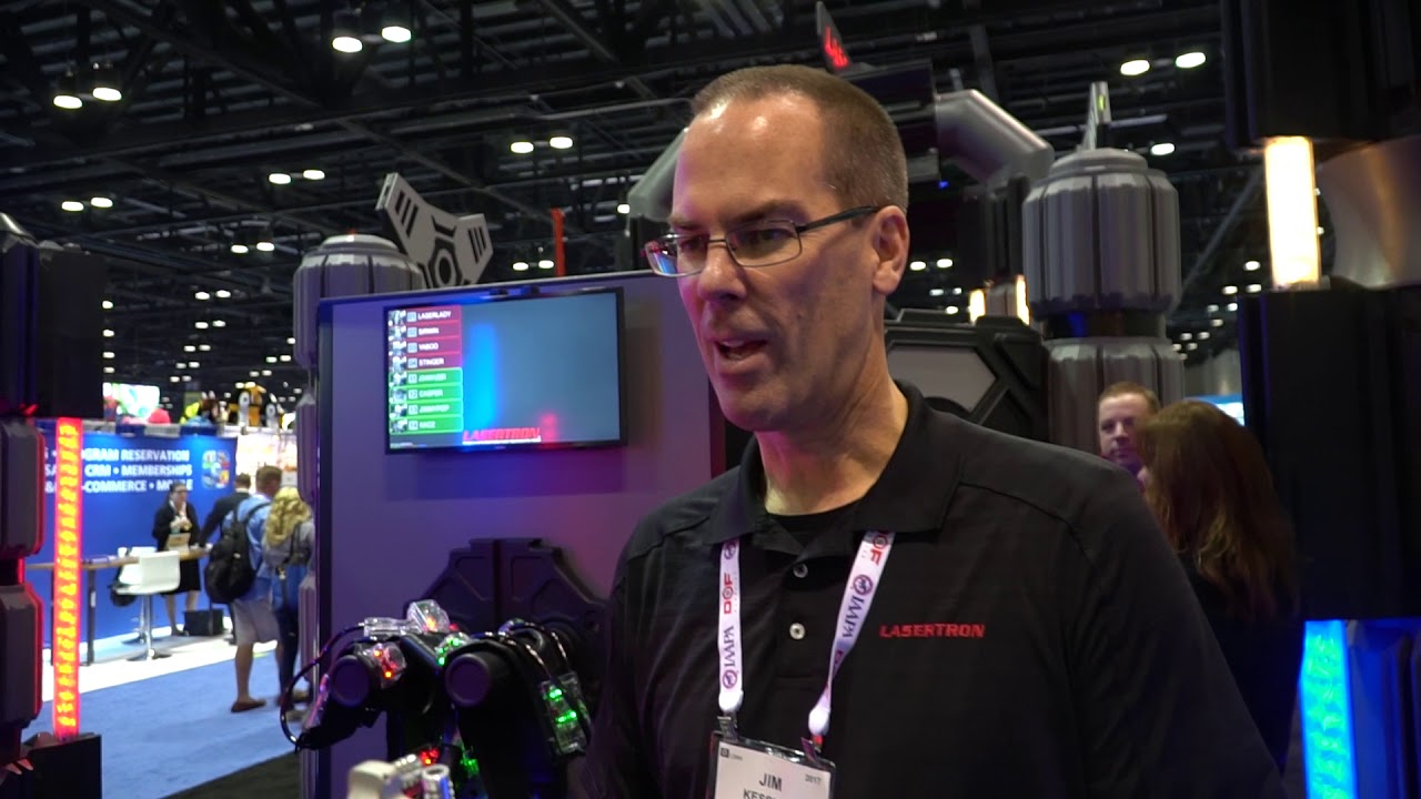 Jim Kessler - Lasertron - IAAPA 2017