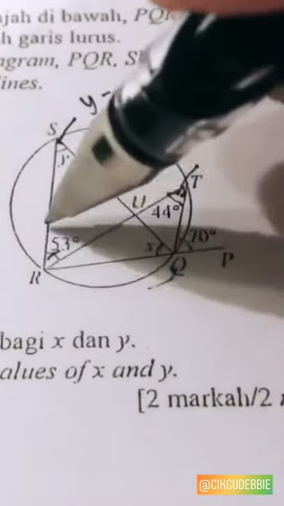 PT3 | SPM | Bulatan | Circles | easy maths question