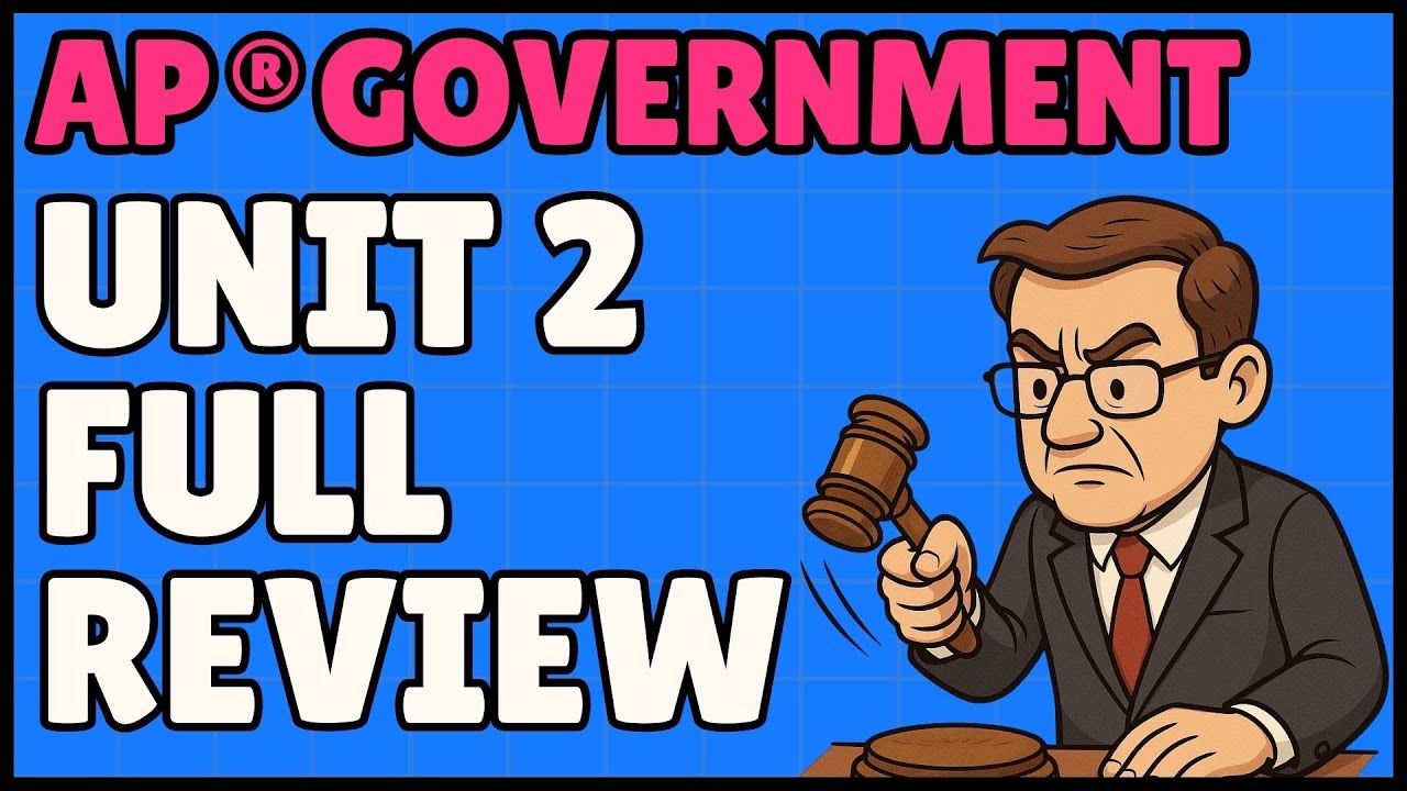 AP US Government & Politics Unit 2 Review (2026) | 65-Minute Study Session