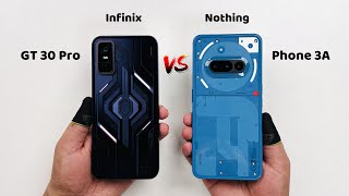 Infinix GT 30 Pro 5G vs Nothing Phone 3A Speed Test