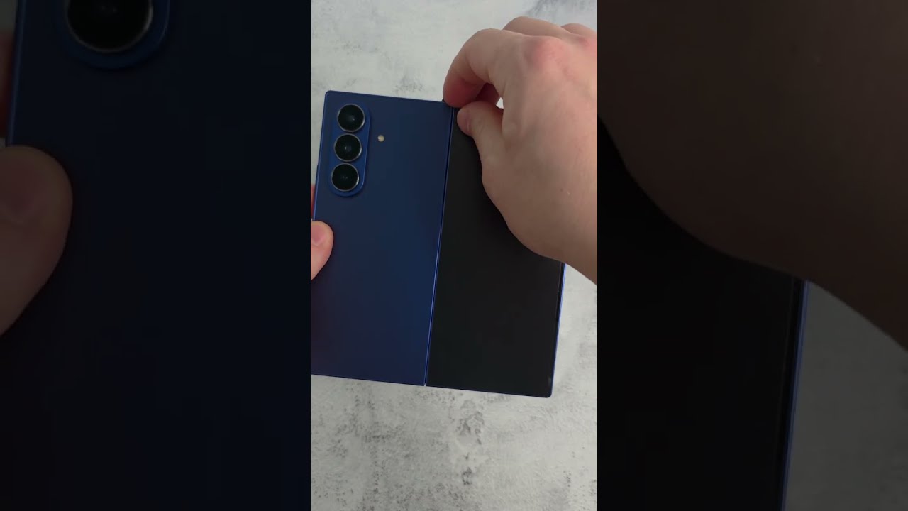 First Look The NEW Samsung Galaxy Z Fold7 Samsunggalaxy Samsunggalaxyzfold7