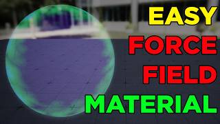 EASY and AWESOME Force Field Material In Unreal Engine