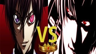 Death Note Vs Code Ge Anime Vs For May 2012
