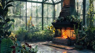 Greenhouse Ambience | Nature Sound And Crackling Fire by Relaxation Art Nature 163 views 2 months ago 3 hours, 2 minutes