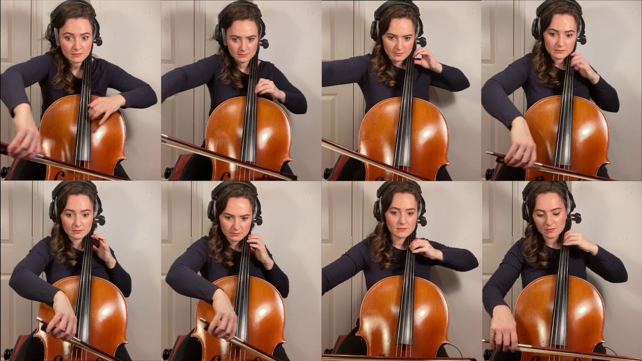 Airwolf for 8 Cellos - YouTube