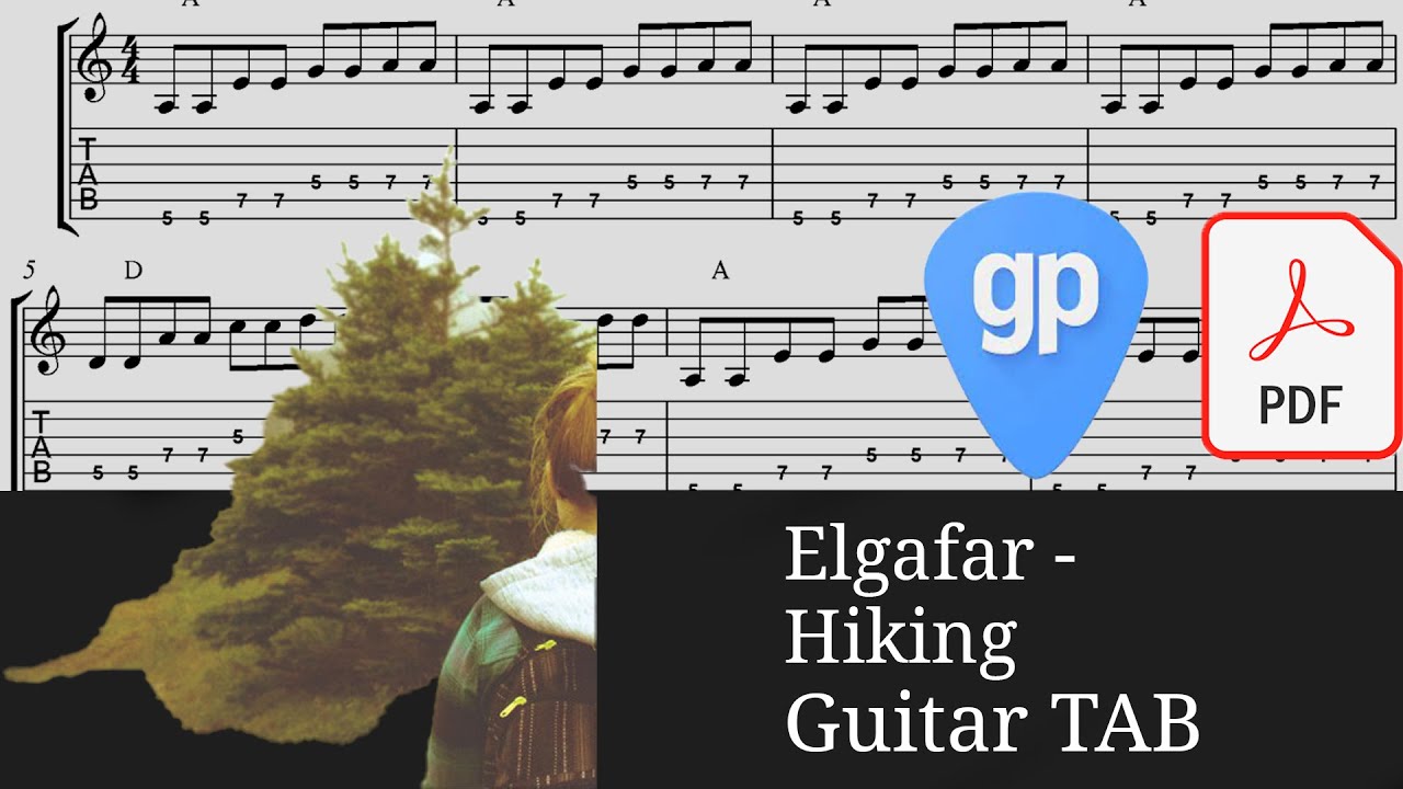 Elgafar - Hiking Guitar Tabs [TABS]