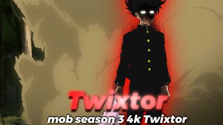 mob season 3 4K Twixtor