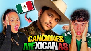 🇪🇸 ESPAÑOLES REACCIONAN a CANCIONES MEXICANAS 🇲🇽 *MÁS POPULARES del MUNDO*