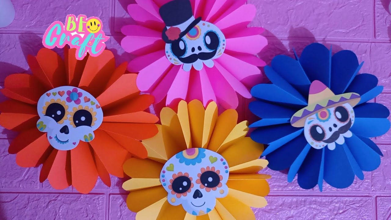 Decoración de día de muertos/ Flores 