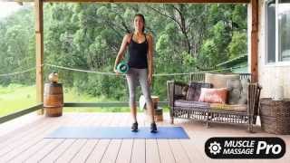 Muscle Massage Pro Back Pain Relief With A Foam Roller - Full Routine Explained