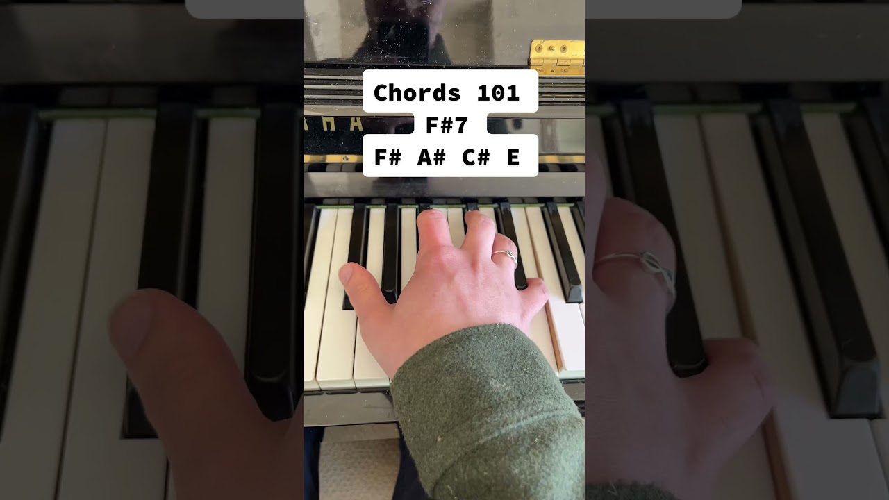 Chords 101 F#7 