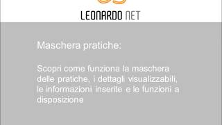 Software Leonardo Net - Maschera Pratiche screenshot 2