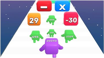 Level Up Numbers - Gameplay Walkthrough - Max Levels (Lvl 61-80)