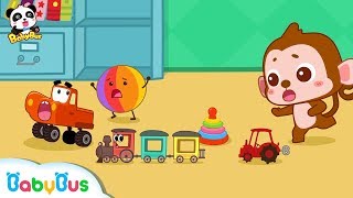 monkey alans toys are running away kids goods habits picture book animation babybus