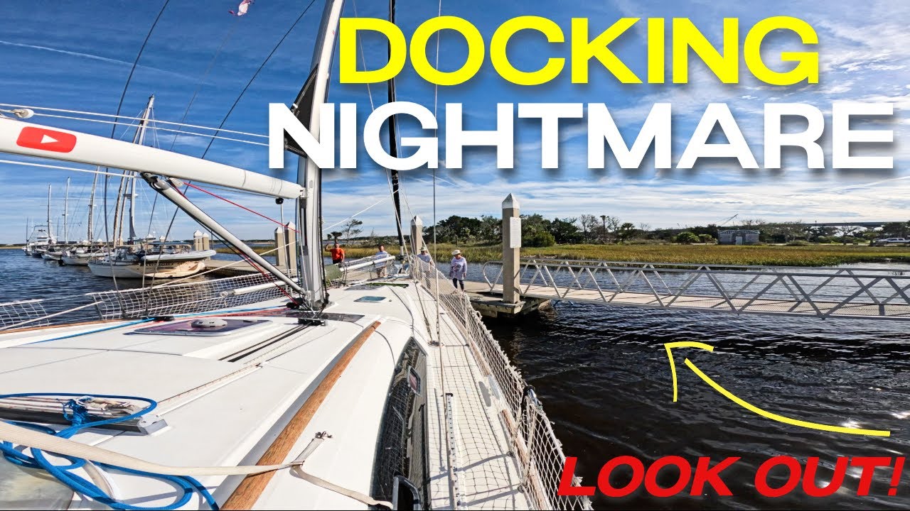 Docking Drama: Conquering Currents, Battling the Wind and an Unexpected Guest aboard – Ep. 221