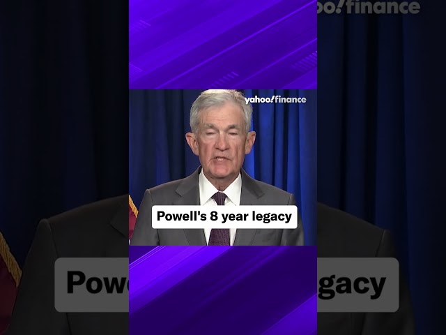 A look back at Jerome Powell's 8 year legacy of purple ties and good afternoons. 👔