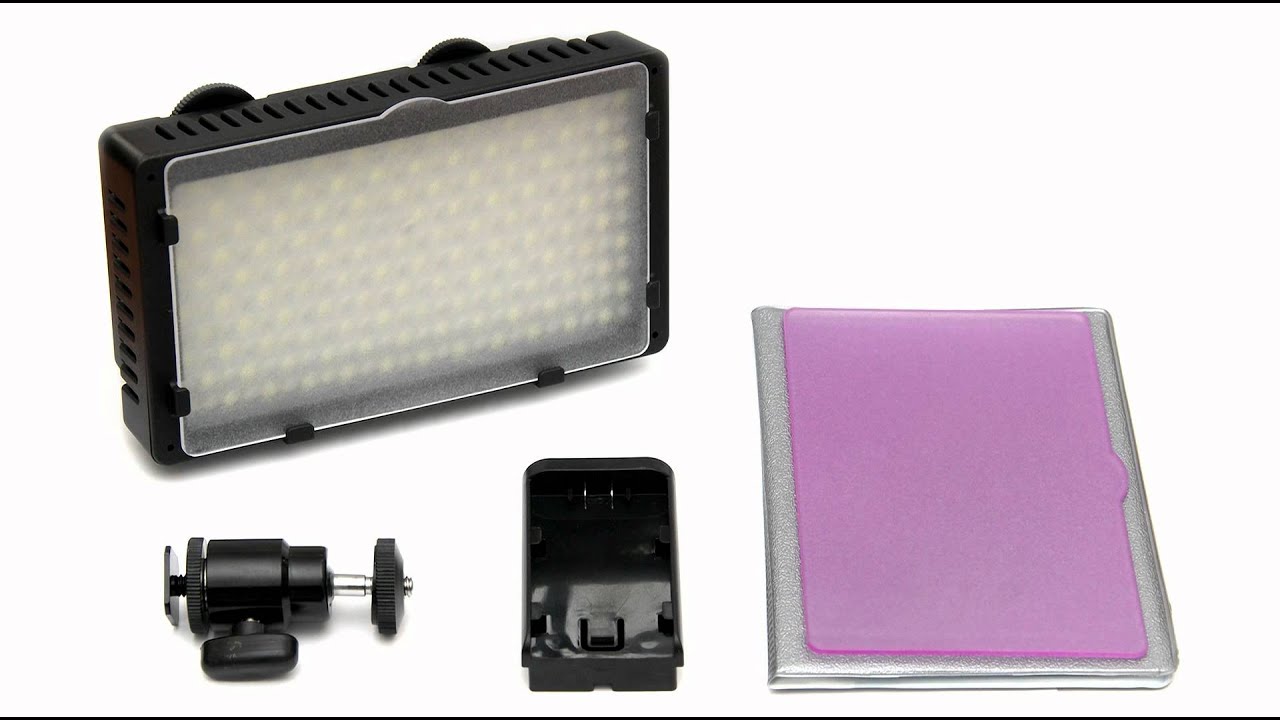 CN-240CH BiColor LED Videoleuchte / Kopflicht