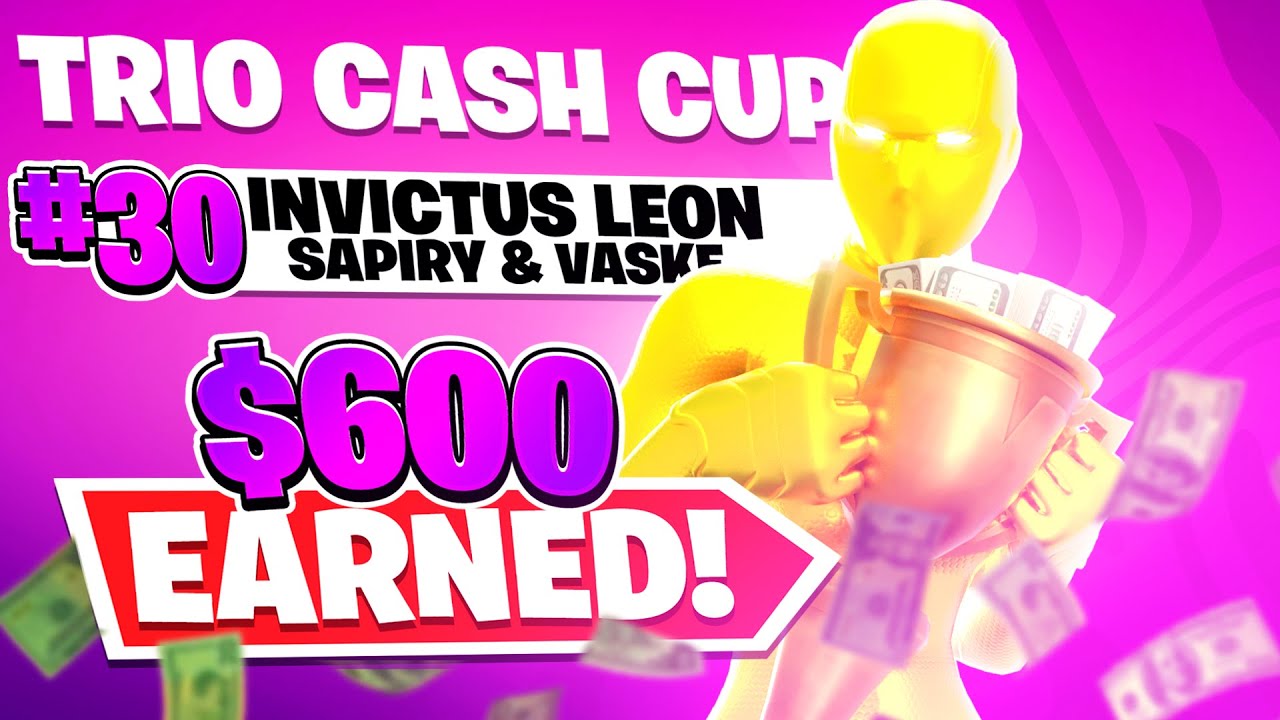 How We Placed 30th In The LAST TRIO CASH CUP 🏆 ($600)