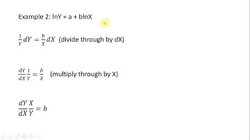 Calculating Elasticity From Regression Equations with Different Functional Forms