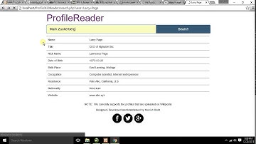 Profile Reader by Manish Bisht using Google Web Speech API