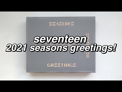 seventeen 2021 seasons greetings unboxing! ☆ - YouTube seventeen 2021 seasons greetings unboxing! ☆ - YouTube