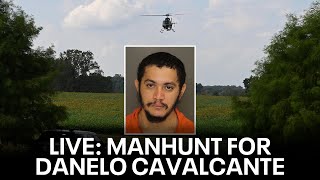 LIVE: Manhunt continues for escaped killer Danelo Cavalcante