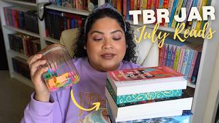 tbr jar chooses my July books📚✨monthly TBR