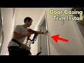 Door Casing Trim Install Guide