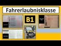 B1 auf jedem neuen fhrerschein und dennoch unbekannt die fahrerlaubnisklasse b1